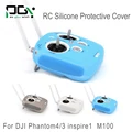 PGY DJI Phantom 3 4 Inspire1 M100 RC Silicone Protective Remote Controller Skin Cover Case parts