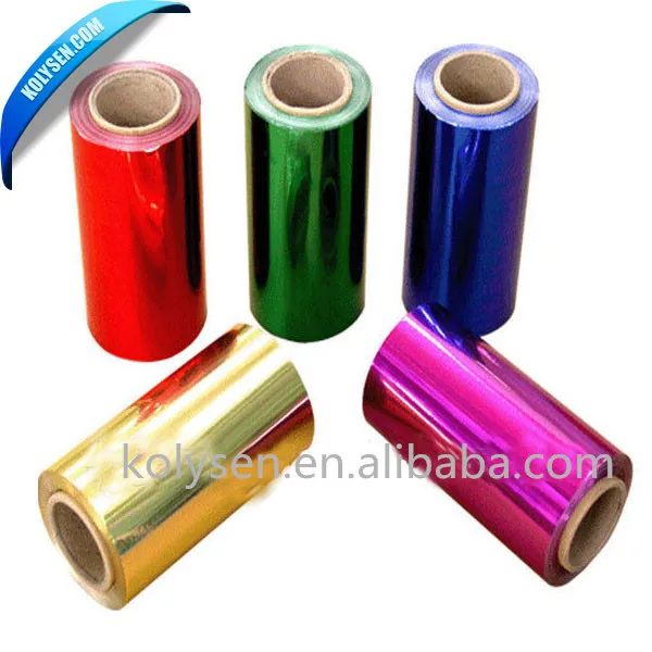 12 mic colored aluminum foil for chocolate egg wrapper
