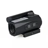 tactical gear 2moa solar panel power gun scope auto charge red dot sight