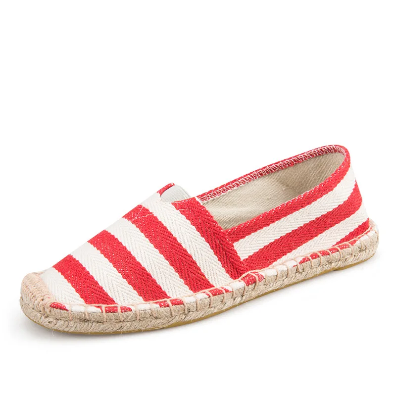 canvas flat espadrilles