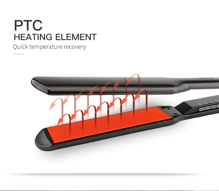 Pritech Private Label Custom Logo Professional Nano Titanium Plate Hair