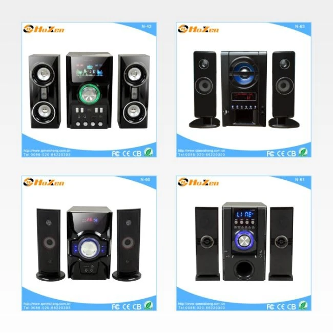 newest products touch control screen audio 3 inch subwoofer bass multimedia speaker 2.1 technics home theater system N-23 - ANKUX.COM