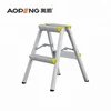 2 steps aluminium light double sides folding ladder with triangle steps AP-2102
