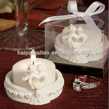 Elegant Heart Design Candle For Wedding Favor Gifts Elegant Heart Design Candle For Wedding Favor Gifts