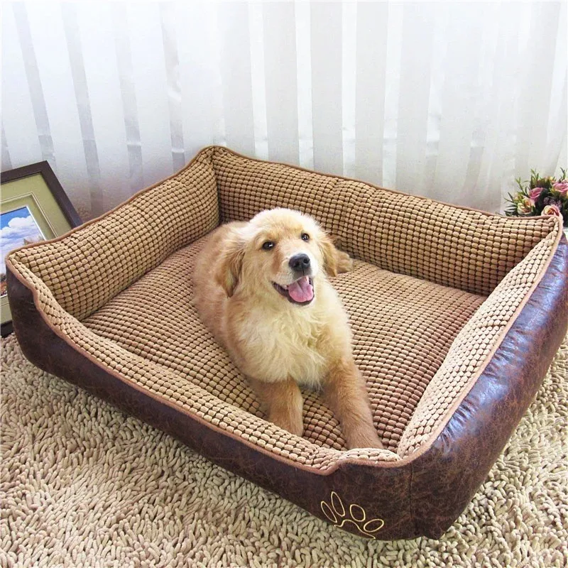 Newest Design Hot Selling Wholesale Luxury Leather Dog Bed Buy Best