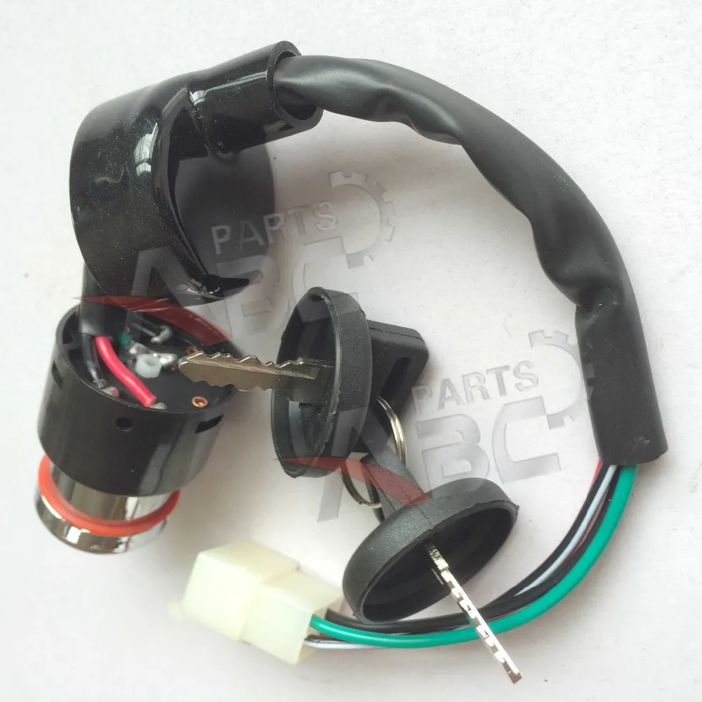 4 wires Ignition key switch 50CC 110CC 150cc 250cc go kart buggy ATV Quad