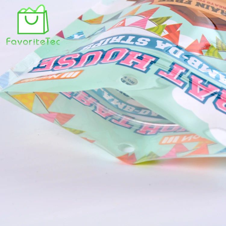 Custom Printed Ziplock Plastic Candy Snack Packaging Bag - Buy Plastic