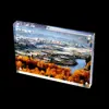 New style deck decoration acrylic photo frames water and glitter