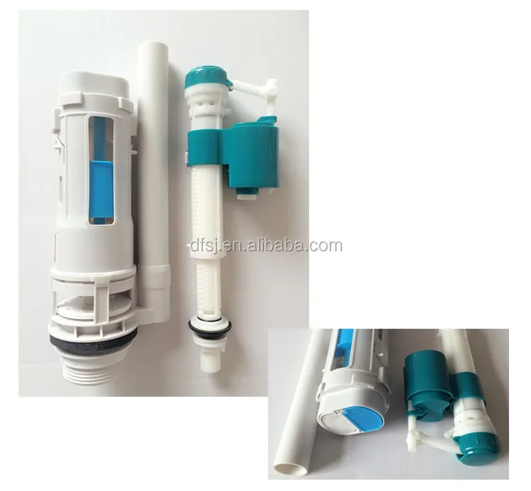 Water Saving Bathroom Toilet Flush Tank Parts Cistern Dual Flush Valve