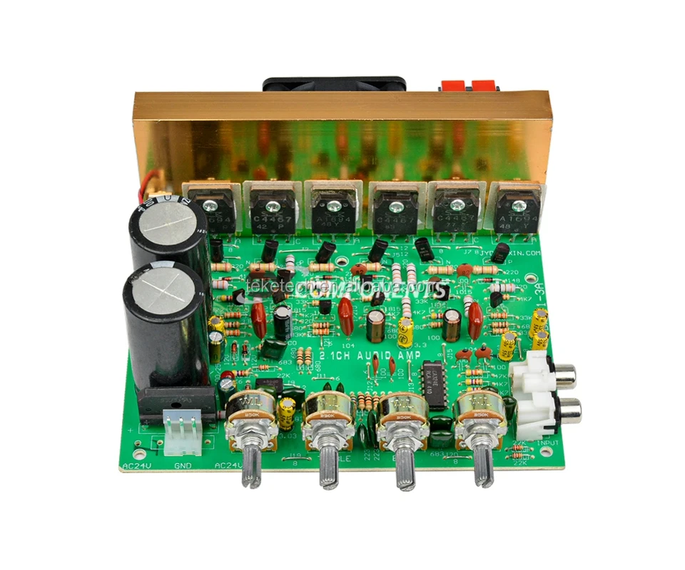 Audio Amplifier Board 2.1 Channel 240w High Power Subwoofer Amplifier Circuit Board Amp Dual ...