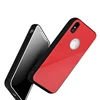 Fashion Case Phone Cover TPU border + PC Acrylic Mobile Phone Case For iphone X