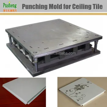 Stamping Mould To Make Ceiling Tiles Corner Cutting And Sides Bending Buy Stamping Mould To Make Ceiling Tiles Cutting And Bending Roof Tile