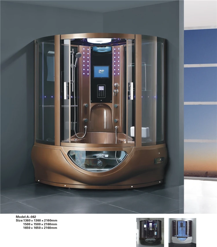 luxury bathroom whirlpool steam shower room shower cabin