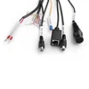 Customized waterproof audio video multi-function CCTV IP camera combination RJ45 cable for CCTV