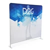 Hig Quality Portable Tensional Fabric Graphic Cover Aluminium Tube Frame Banner Stand Pop Up Trade Show Fabric Background
