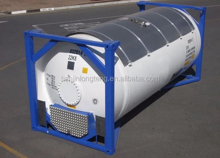 asme standard t50 20ft lpg iso tank container