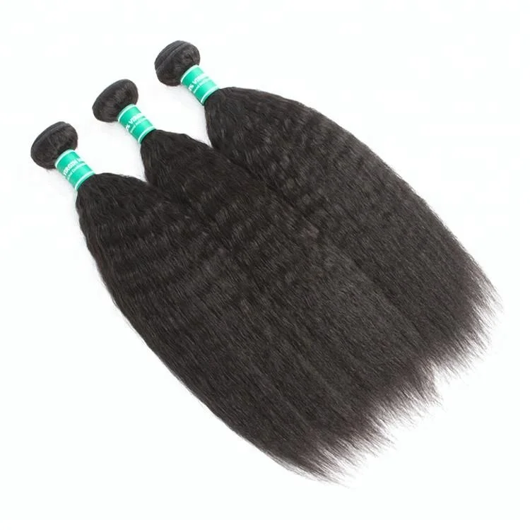 Kinky Straight Hair Big Sale 20 Inch Human Hair Weave Extension