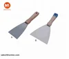 Putty Knife Spatula Scraper Rubber handle scraper with stainless or carbon steel