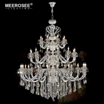 Meerosee China Whole Luxury Chandeliers Lamp Clear