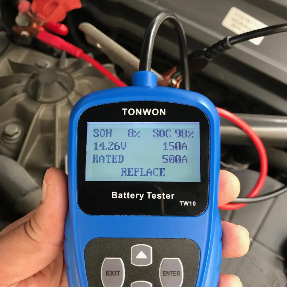 Tonwon Tw ユニバーサル 12 V 車のバッテリ負荷テスター自動バッテリ電圧メーターバッテリーアナライザー Buy スマートバッテリ アナライザ 車のバッテリ負荷テスター Product On Alibaba Com