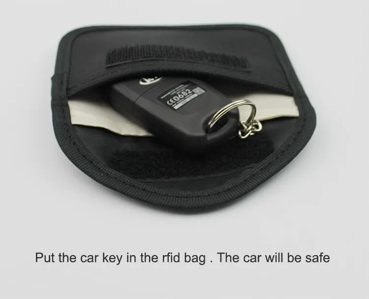 shielded rfid blocking pouch