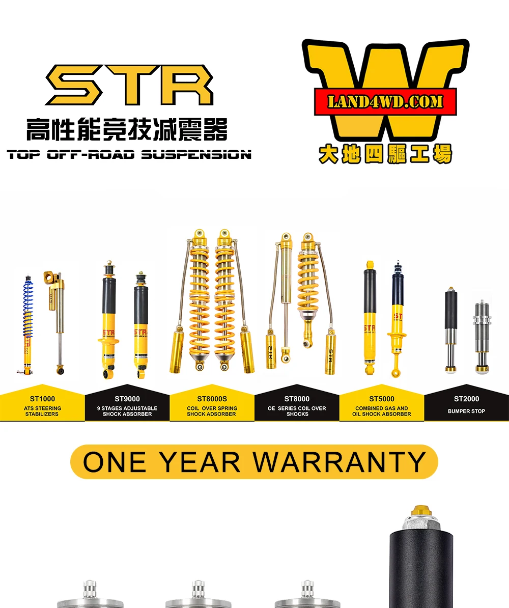 Str 4x4 Gas Stop Off Road Suspension Kits Thread Bumper Stop Shock