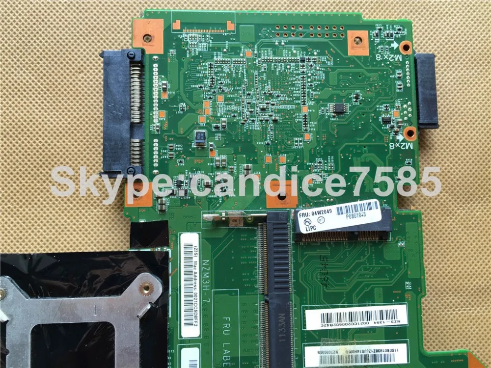 For Lenovo T420 motherboard 04W2049 Intel CPU 100/% tested