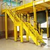 Anti-corrosion fiberglass platform step ladder