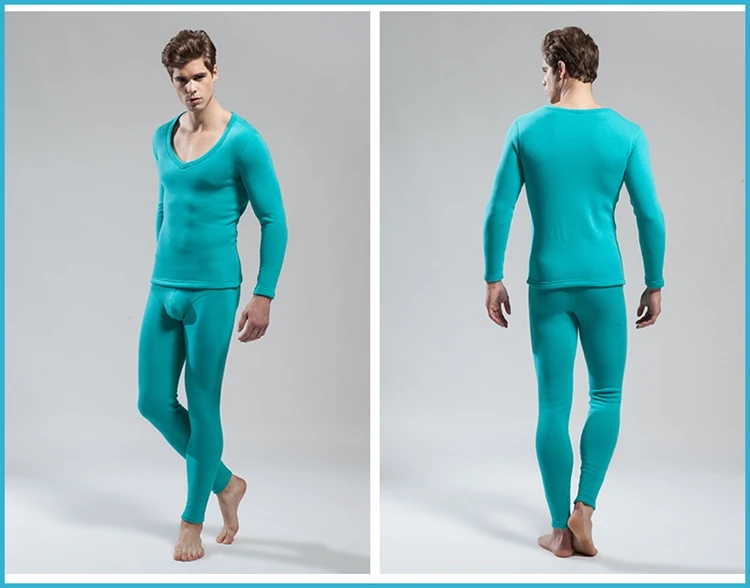 Lower Vneck Winter Heated Thermal Underwear Polartec Fleece
