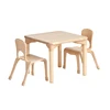 Preschool Classroom Furniture High End Wooden Study Children Table and Chair Set