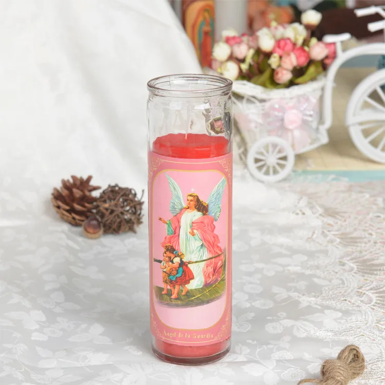Wholesale High Quality Religious Candles/votive Candles Round Pillar