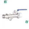 Motorized water valve for filter head oil qsl backwashing control