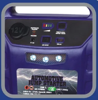 emergency car portable battery jump starter