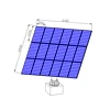 2019 hot sale reverse trace 5kw dual axis solar energy tracker system