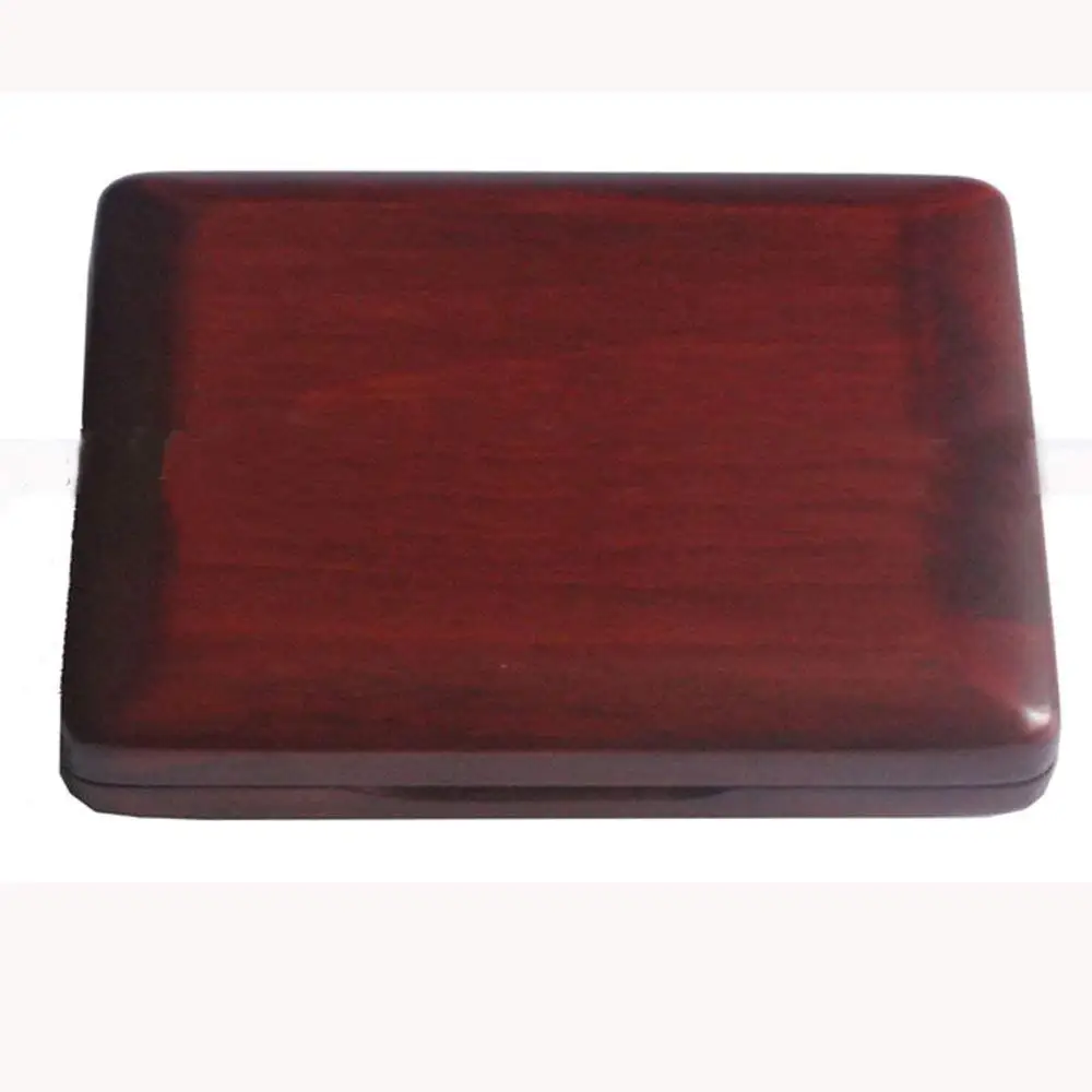 PU Leather Wood Bassoon Reed Container Box Carrying Case with Slots for 3pcs Reeds Bassoon Reed Case