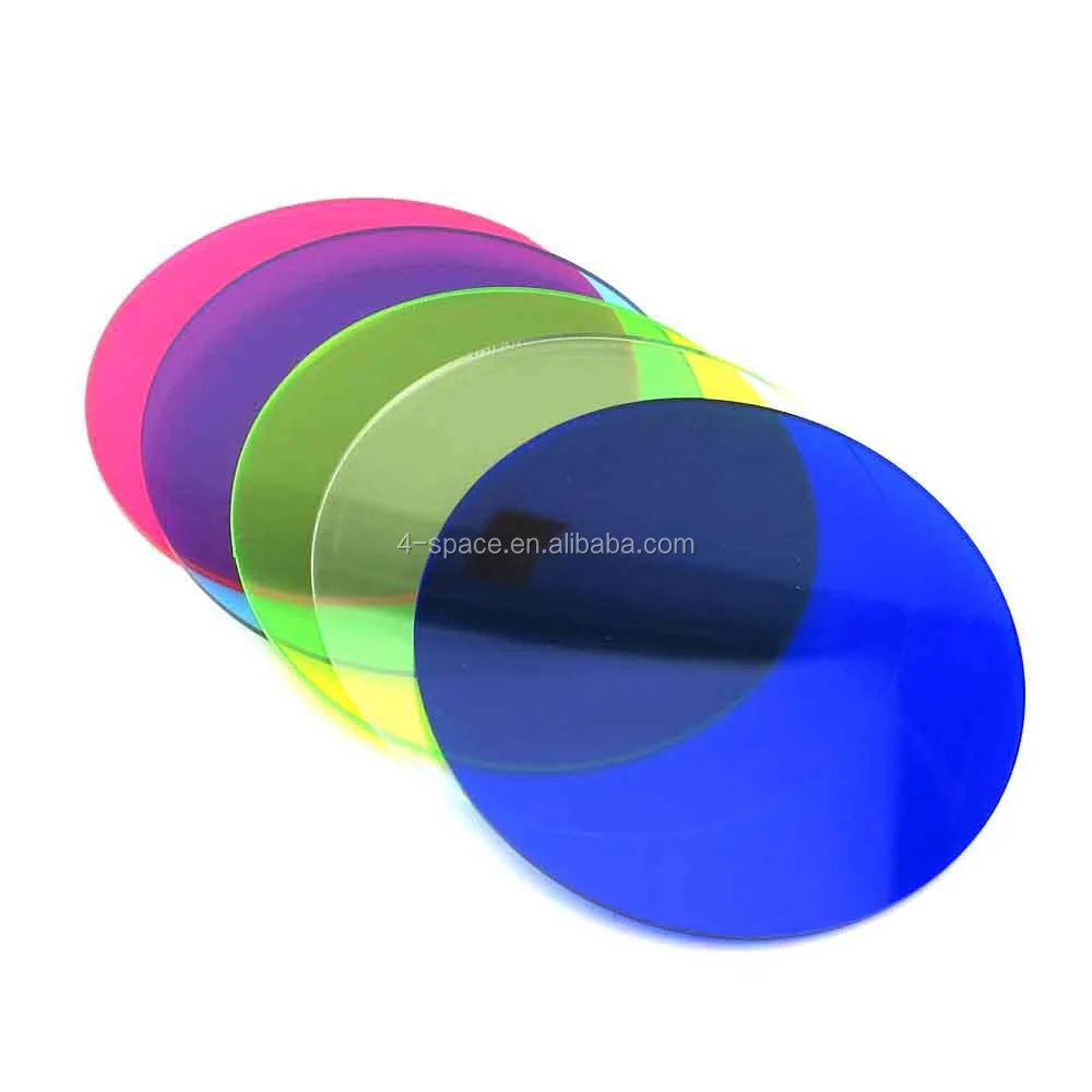 Coloré Acrylique Miroir Disque perspex Plastique Couleurs 