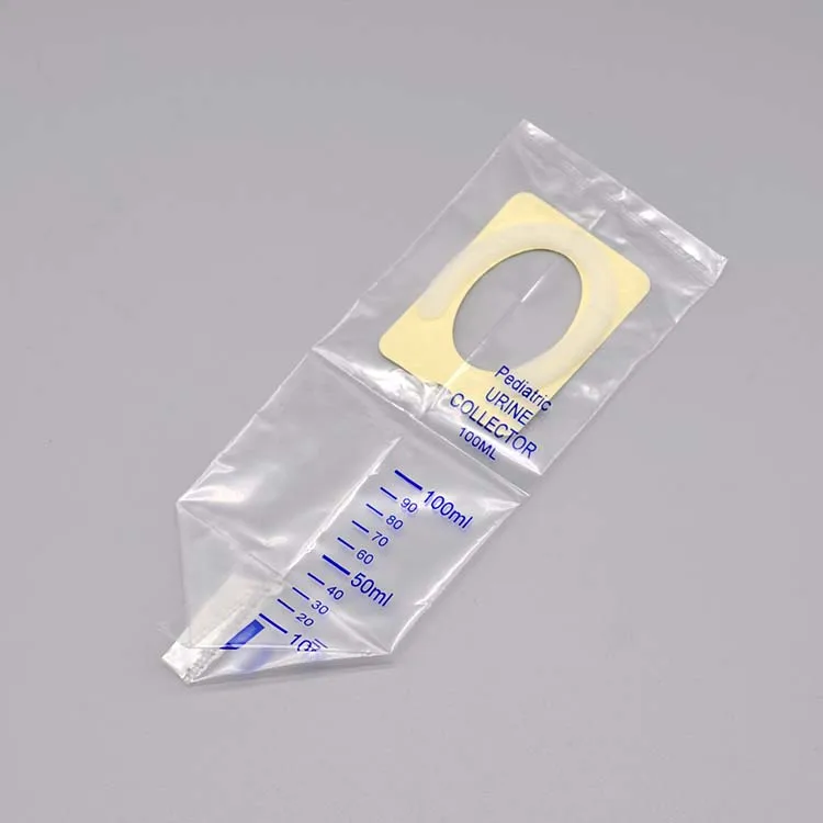 Medical Disposable Pediatric 100ml 150ml 200ml Pediatric Urine Bag 