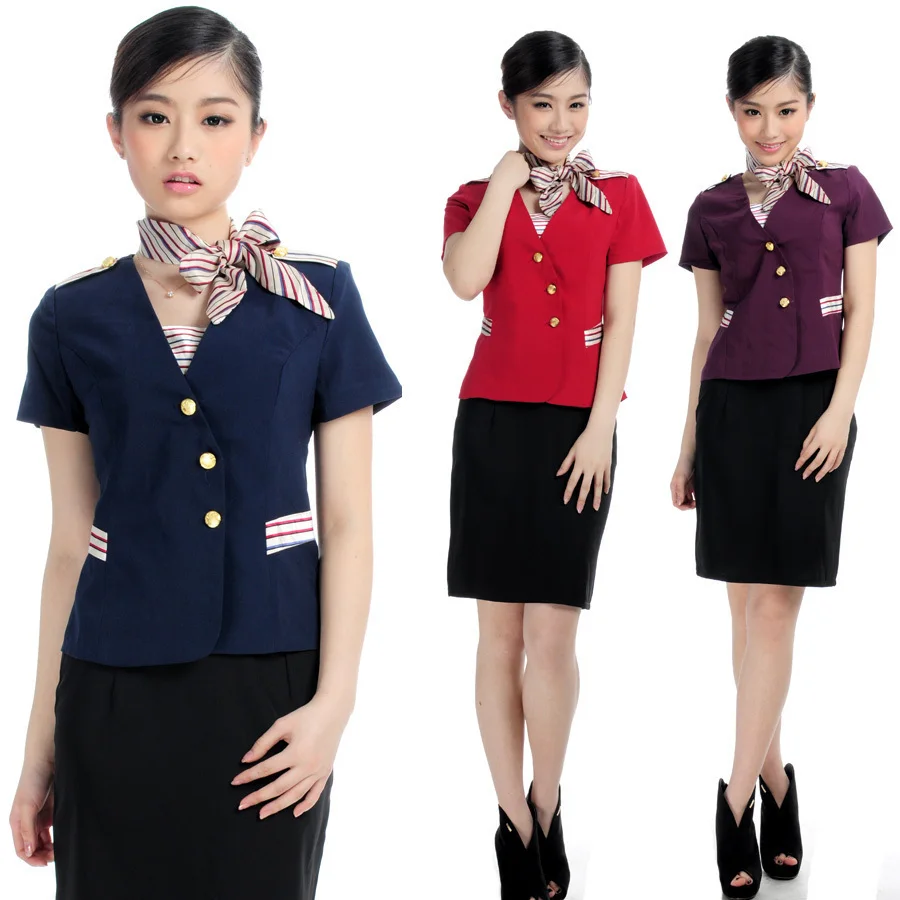 Hotel Manajer Penerimaan Desain Seragam Untuk Pelayan 