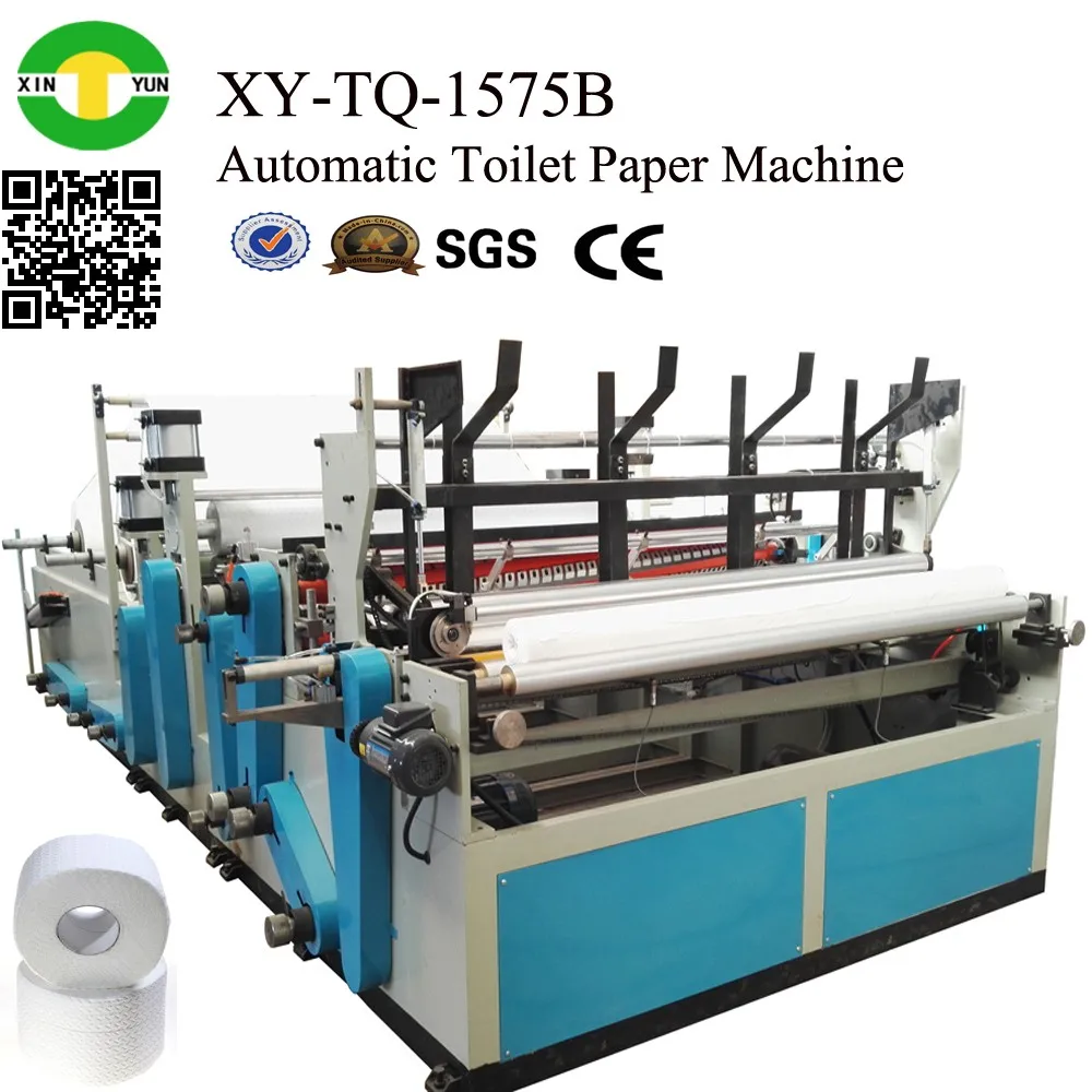 Automatic Toilet Paper Making Machine Toilet Tissue Paper Making