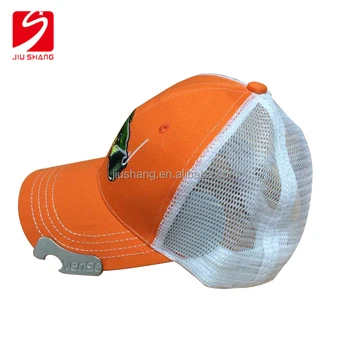 baseball cap with bottle opener