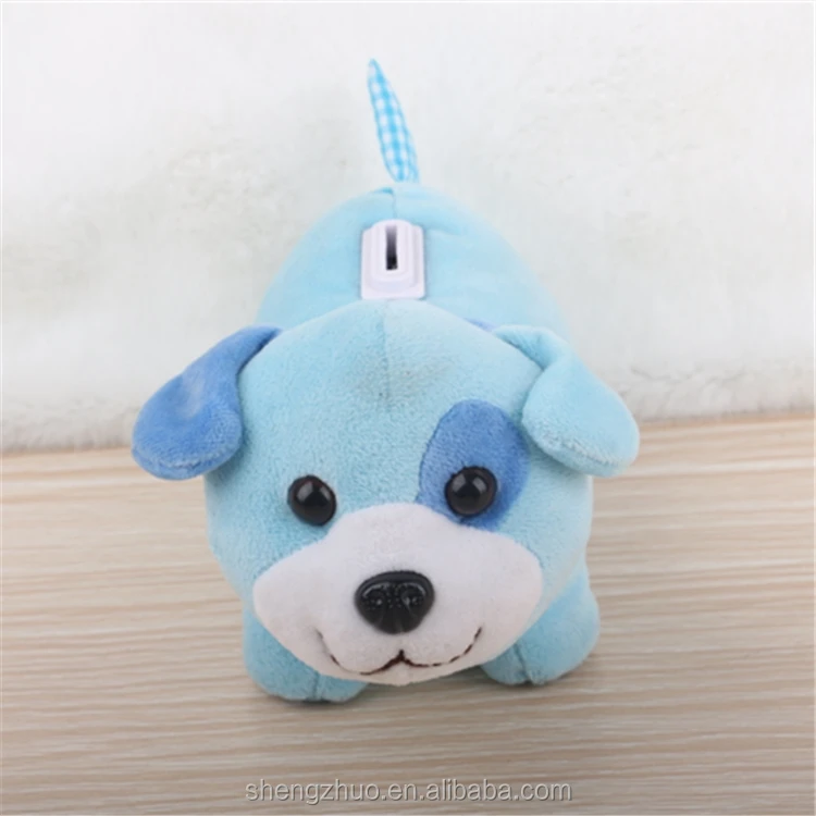 piggy stuffed toy blue magic