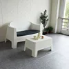 most popular outdoor rattan stool Hot sale patio sofa furniture dining chair and table garden furniture