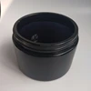Electroplating black glass jar 2 oz with CR lid