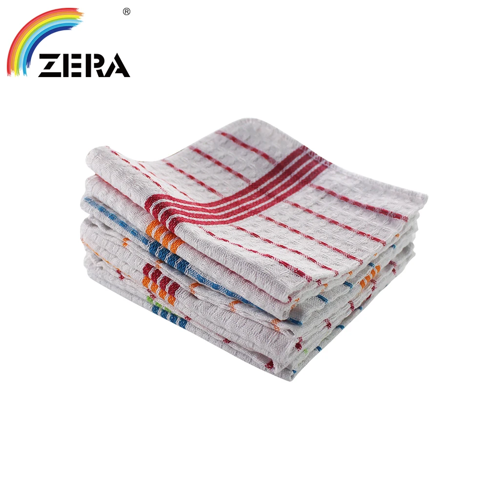 Linen Jacquard Yarn Dyed Tea Towels / Linen Tea Towel Fabric / Microfiber Custom Printed Tea