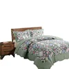 high quality printed quilt with quilt in patchwork pattern