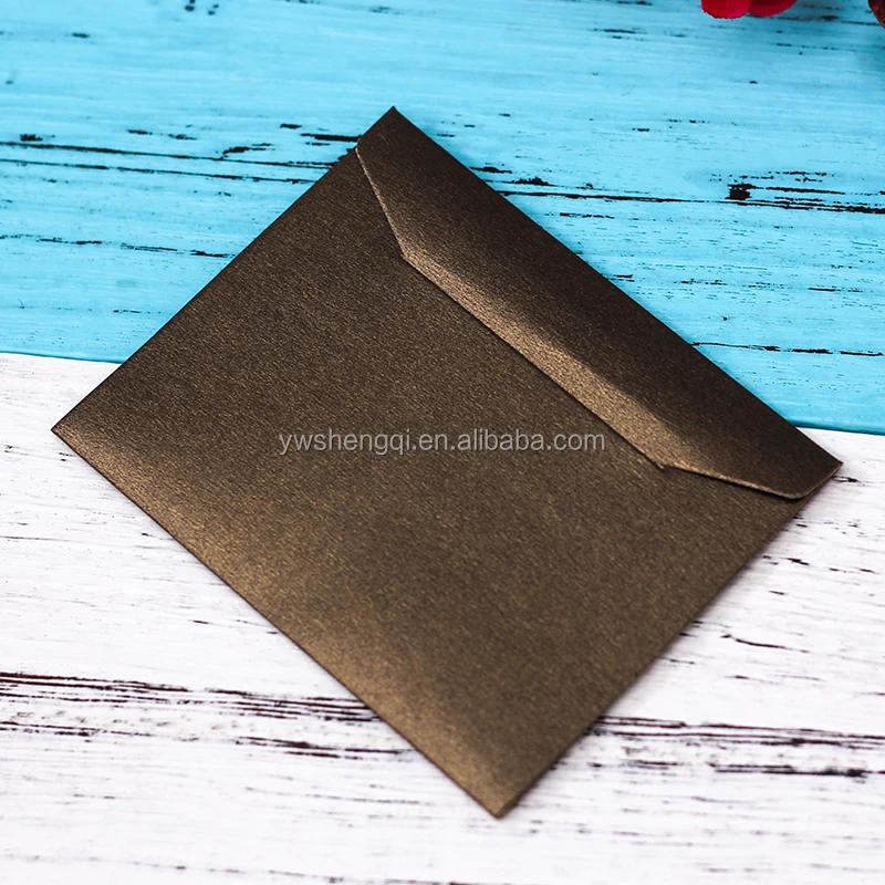 Most Popular Folded Cheap Custom Printed Envelope Colored Gift Small