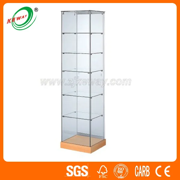New Design Wooden And Glass Showcase Led Display Vitrine Buy Modern