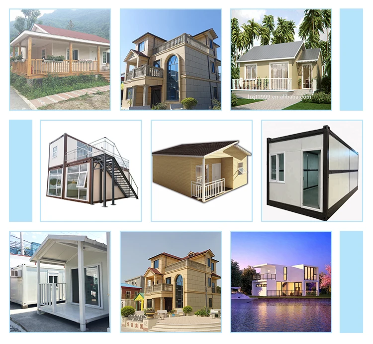 Light Steel Structure 360 Degree Rotation intelligent sunshine tracking system Holiday House Prefabricated luxury villa