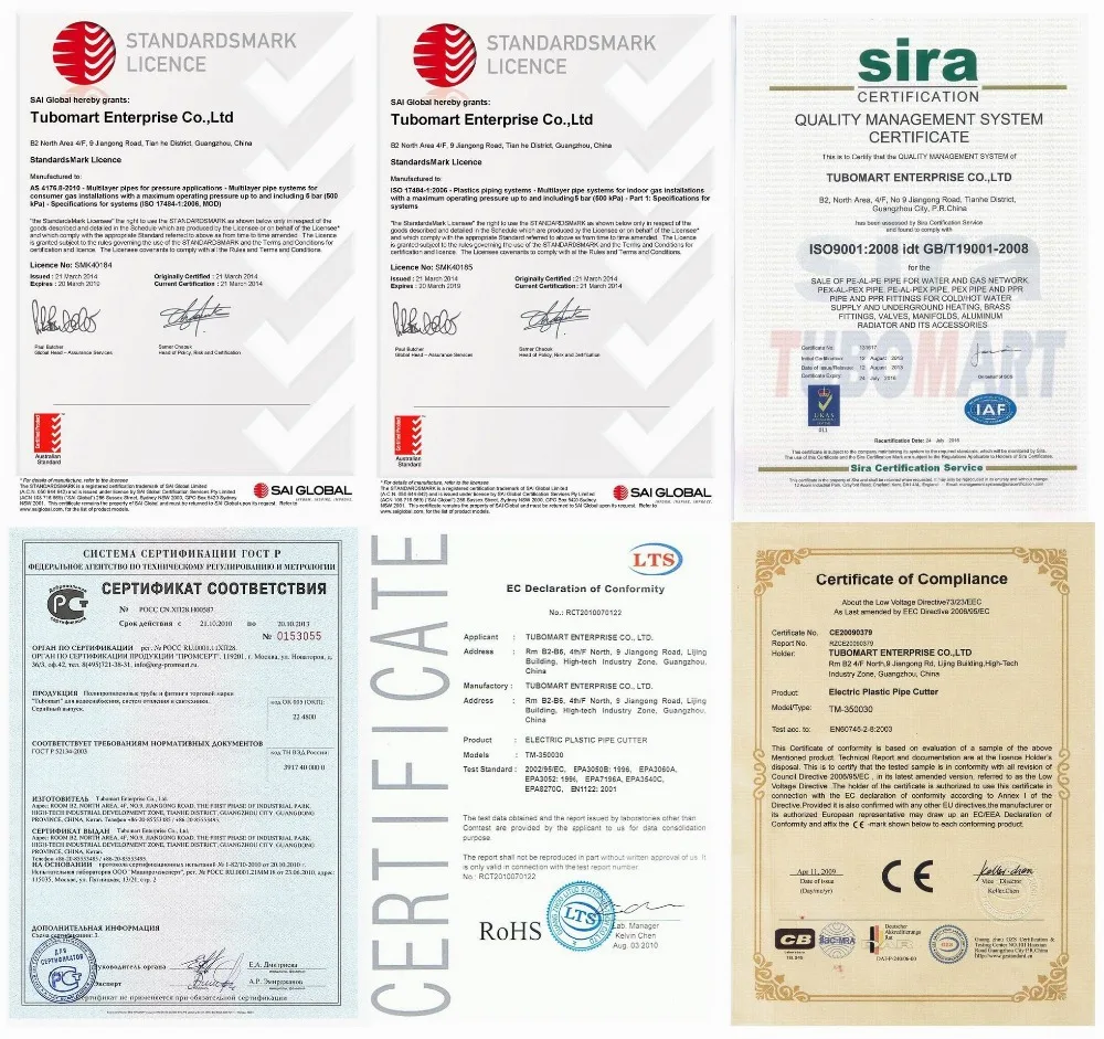 Tubomart Oem Factory Price Pex Screw Fittings Brass Compression