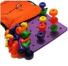 Creative Toys Patterns Pegboard Nails Jigsaw Puzzle Toy